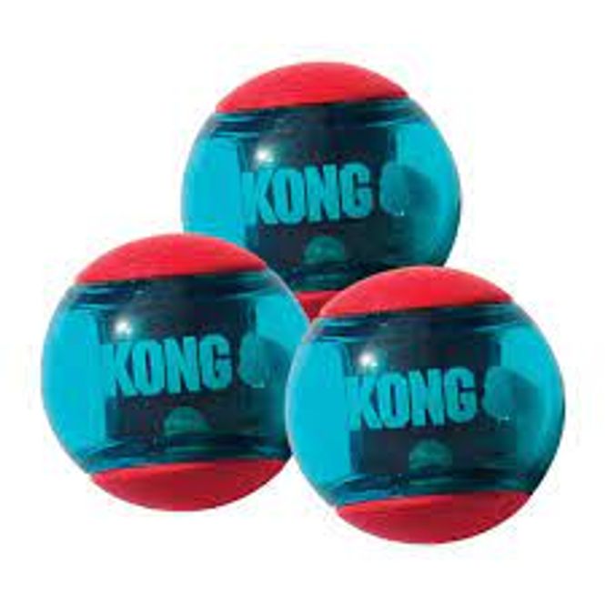 Hovedbilde Kong Squeezz Action Ball M 3pk