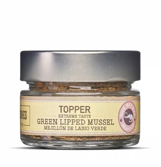 Hovedbilde Mr.Bones Topper grønnleppemussling 100g
