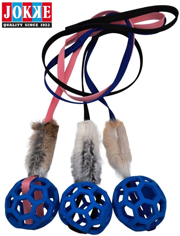 Jokke Draleke med kaninskinn og ball 9cm